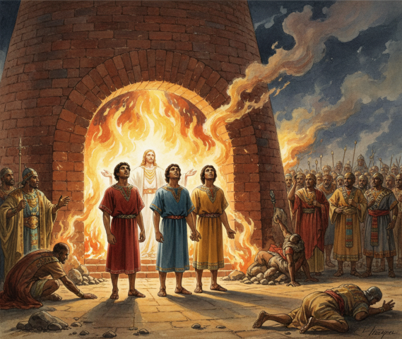 66_Daniel y horno de fuego